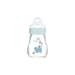 Mam biberon verre - 170ml - bleu - ttine dbit 1