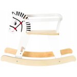 Cheval � bascule - mamabrum - k11 - bois evolutif - 48x26x68 cm - anneaux de protection d�montables