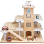 Garage en bois mamabrum parking 3 niveaux piste datterrissage