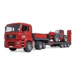 Camion surbaiss - bruder - man tga - chargeur tlescopique manitou mlt 633 - chelle 1:16 -  partir ...
