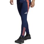 Pantalon dentra�nement - adidas - tiro 24 - marine / rouge - coupe slim - poches lat�rales zipp�es