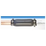 Manchon dadaptation - ceta - diamtre 22 - 40 mm - longueur 150 mm - pvc - gris