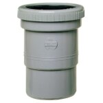 Manchon de dilatation pvc mle / femelle girpi - diamtre 80 mm