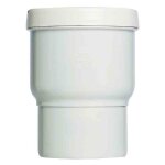 Manchon wc - girpi - m / f - 105 � 120 mm - joint � l�vre en �lastom�re - plastique