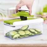 Mandoline ajustable 4en1 inox slicy express cookart