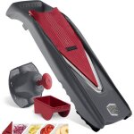 Mandoline - b�rner - vital set de base - 4 �paisseurs - r�servoir vinaigrette - assaisonnement int�gr� ...