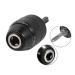 Mandrin perceuse de tour sans cl 1 / 2 - 20unf 3 griffes auto - serrage poigne de marteau adaptateur ...