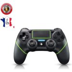 Manette bluetooth contrôleur pc usbcasque audio de 35 mm poignée antidérapante et indicateur led - noir ... Manette bluetooth contrôleur pc usbcasque audio de 35 mm poignée antidérapante et indicateur led - noir ...
