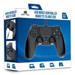 Manette filaire noire - freaks and geeks - accessoire - ps4