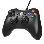Manette filaire xbox 360 filaire gamepad controller de jeu filaire avec double vibration pour pc - android ...
