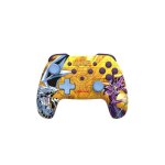Freaks and geeks manette sans fil yu - gi - oh dragon pour nintendo switch - jaune batterie 600 mah