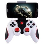 Manettes de jeu sans fil bluetooth contrleurs pour smartphone android blanc