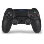 Manette de jeu sans fil compatible avec ps4 bluetooth joystick pr�cis vibration ergonomique et l�g�re ...
