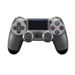 Manette de jeu sans fil ps4 - bluetooth - vibration double � six axes - gris acier multicolore manette ...