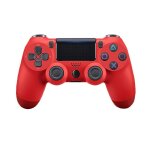 Manette de jeu sans fil ps4 - bluetooth - vibration double � six axes - rouge multicolore manette jeux ...