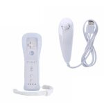 Manette de jeu - wiimote - nintendo wii - sans fil - blanc - nunchuck inclus