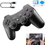 Manette ps3 manette sans fil pour playstation3 bluetooth manette de jeu pour ps3 avec double vibration ...