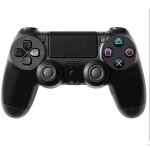 Manette ps4 sans fil - noir classique joystick pr�cision double vibration - rechargeable
