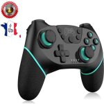 Manette sans fil pour switch avec bluetooth et double vibration et gyroscopique 6 axes compatible avec ... Manette sans fil pour switch avec bluetooth et double vibration et gyroscopique 6 axes compatible avec ...