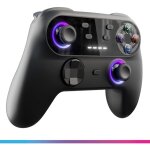 Manette sans fil switch oniverse walli piano black compatible switch switch oled lite switch 2 pc mobile ...