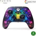Manette sans fil pour xbox series xs - svatv - fusion pro lumectra - boutons programmables - double vibration ...