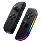 Manette pour switch sans fil bluetooth contr�leurs gamepad (contr�leur non officiel) - noir - 2