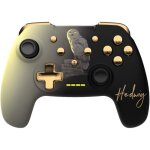 Manette de jeu sans fil pour nintendo switch - harry potter - hedwige - noire - cable 1m