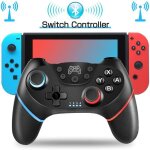 Manette pour switchswitch controller sans fil joysticks a double moteur console bluetooth avec turbo ...