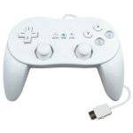 Manette de wii classique � distance pour console wii blanc