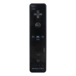 Manette wiimote avec motion plus int�gr� pour wii u et wii - noir