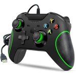 Manette xbox one avec fil � double vibration contr�leur manette filaire pour xbox one - windows 7 - 8 ...