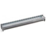 Mangeoire 100cm galvanis� poule gris