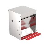 Mangeoire anti - nuisibles 12 kg pour 6 poules