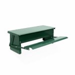 Mangeoire automatique pour poules - distributeur � p�dale - capacit� de 5kg - acier galvanis�