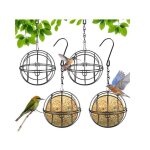 Mangeoire boule de graisse pour oiseaux mangeoires pour oiseaux sauvages mangeoire � oiseaux suspendue ...