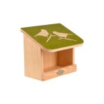 Mangeoire murale pour oiseaux pochoir