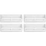 Mangeoire  oiseaux accessoires de cage suspendus 4 pices outils dalimentation en plastique 2 en 1 pour ...