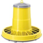 Mangeoire plastique 85kg avec dbit rglable
