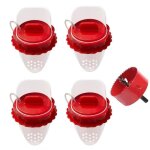 Mangeoire poules mangeoire poule automatique 4 ports diy mangeoire  volaille gravit kit pour seaux ...