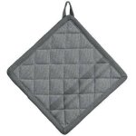 Manique - kela - tia graphite - 100% coton - 20x20cm - gris