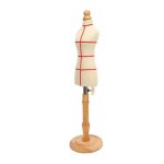 Mannequin pour la confection de patrons de v�tements - figure humaine professionnelle en bois de h�tre ...