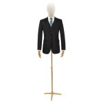 Mannequin de couture homme - hauteur r�glable - buste pour homme - avec support en m�tal et bras en bois ...