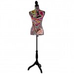 Mannequin de couture - t222 - fibre de verre - motif talons aiguille