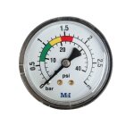 Manomtre pour filtre piscine fixation arrire raccord arrir filetage 1 / 8 pouce - jardiboutique