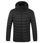 Manteau chauffant homme et femme veste  capuche pour lhiver - xxs - noir 2 chanfant