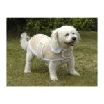 Manteau pour chien grands froids - beige - 46 cm x 24 cm x 2 cm - astuceo