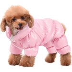 Manteau chien hiver chaud imperm�able doudoune chien coupe - vent combinaison neige pour chiens taille ...