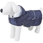 Manteau pour chien - kerbl - teddy - 41 cm - impermable - doublure ouatine - bleu