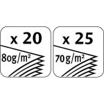 Agrafeuse et perforatrice - maped - m898014 - m�tal noir - 25 feuilles agrafage - 20 feuilles perforation ...