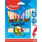 Feutres - maped - jungle - 12 pices - mine moyenne - pour enfant